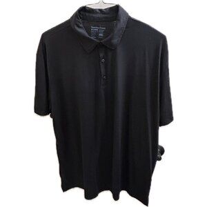 Fresh Clean Threads  Black Sz  Xxl Polo